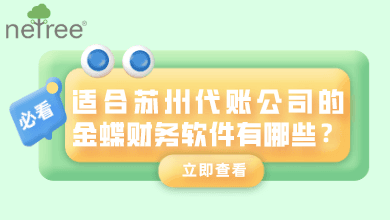 适合苏州代账公司用的金蝶财务软件有哪些