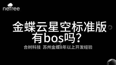 金蝶云星空标准版有bos吗？