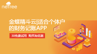 金蝶精斗云适合个体户的财务记账APP