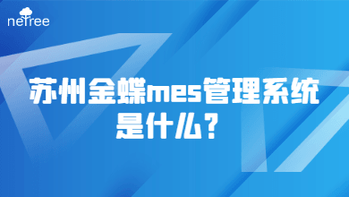 苏州金蝶mes管理系统是什么？