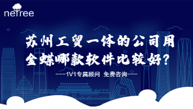 苏州工贸一体的公司用金蝶哪款软件比较好